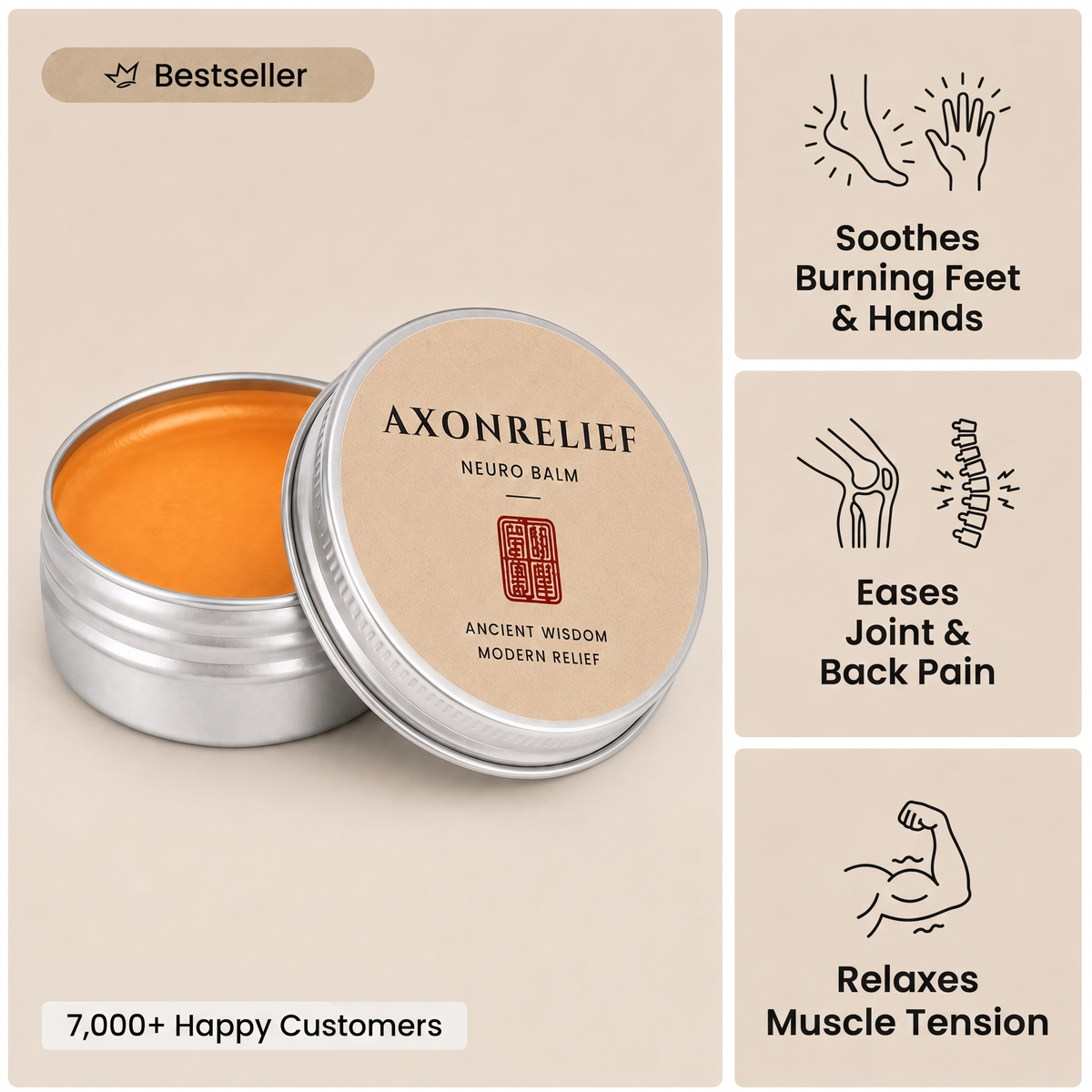 AXONRELIEF Neuro Relief Balm