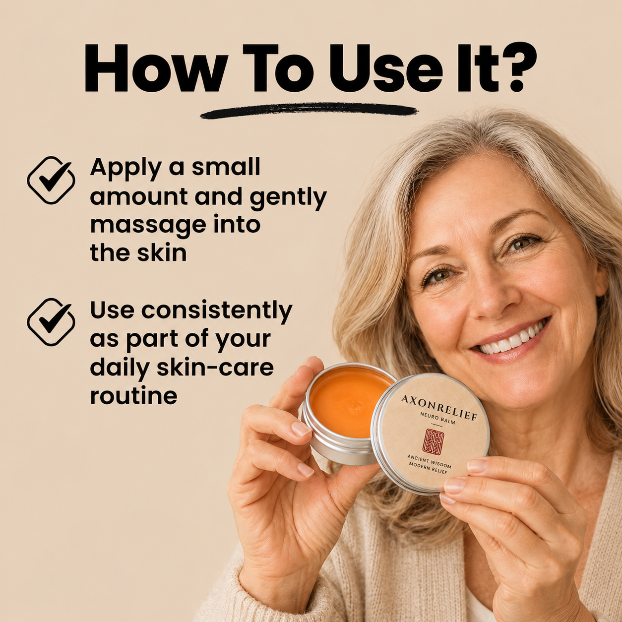 AxonRelief- Finally, A Balm That Fades Bruises On Fragile Skin